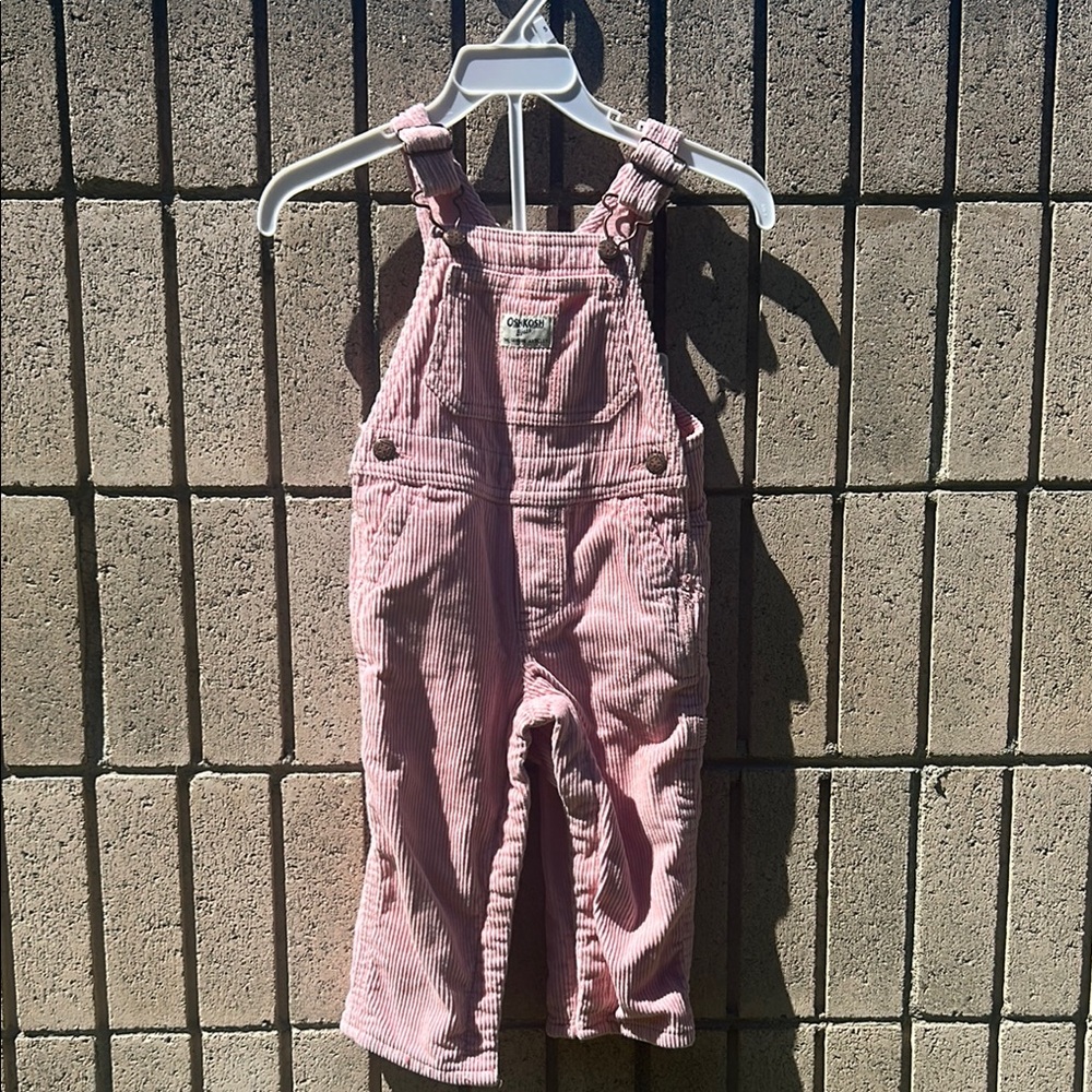 OshKosh B'gosh Pink Corduroy Overalls